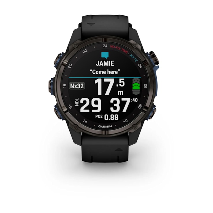 Garmin Descent MK3i Titanio 43mm - Correa Silicona