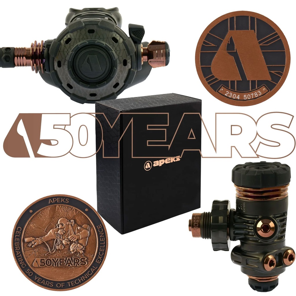 Apeks Regulador MTX-RC 50 Aniversario DIN