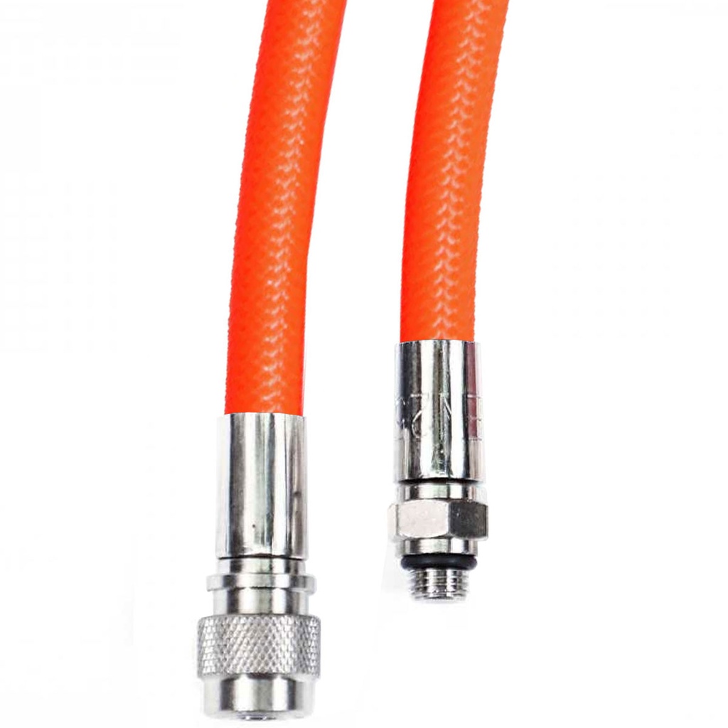 Metalsub Latiguillo LP Flex BCD 64cm Naranja