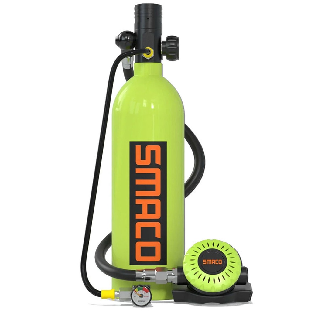 Smaco S400 Pro Mini Botella Buceo 1L Lima