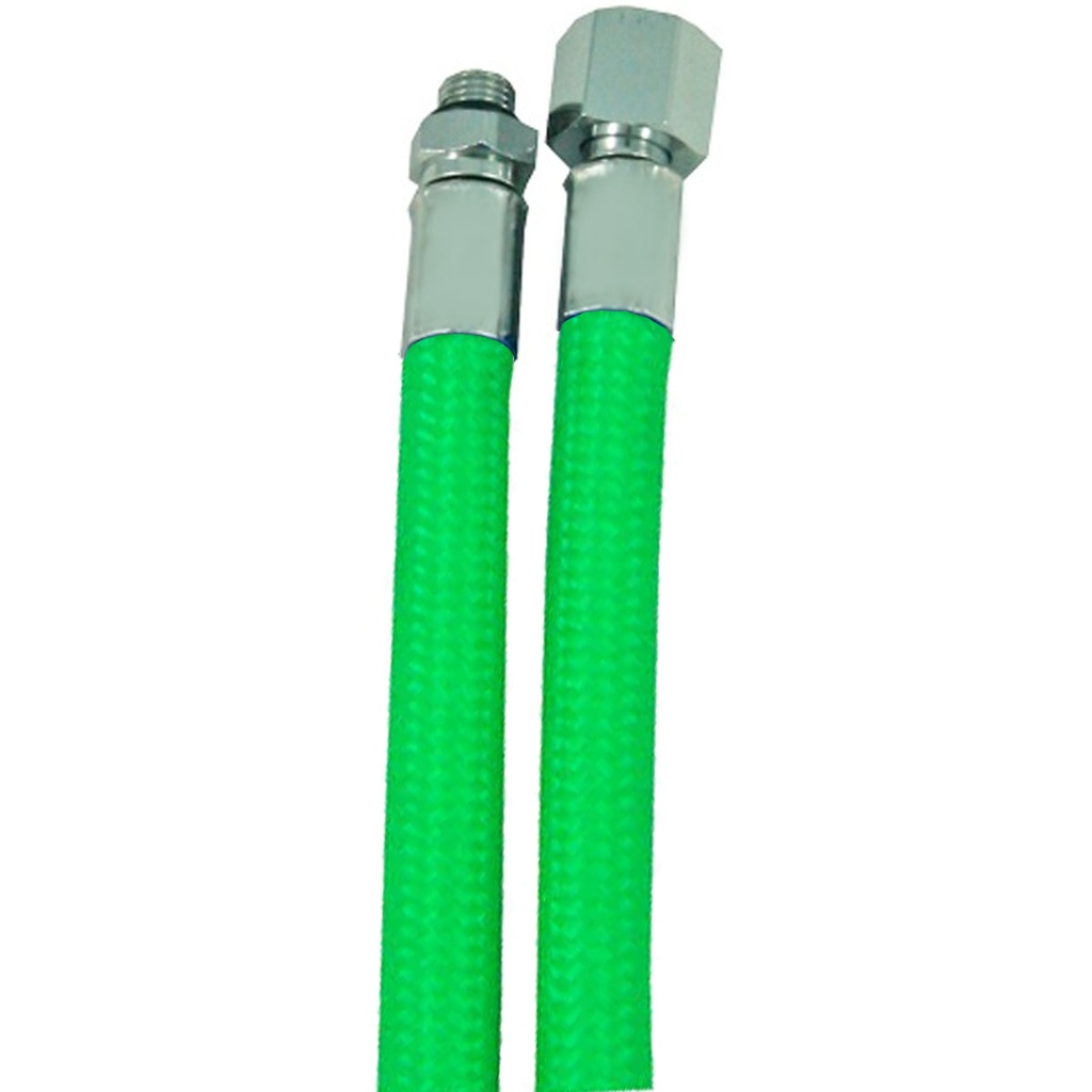 Metalsub Latiguillo LP Flex Regulador 80cm Verde