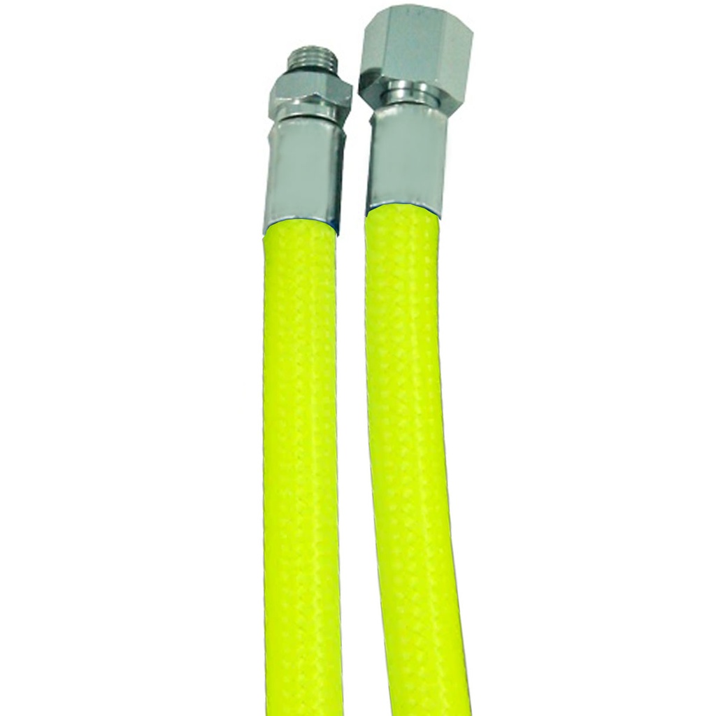 Metalsub Latiguillo LP Flex Regulador 76cm Amarillo