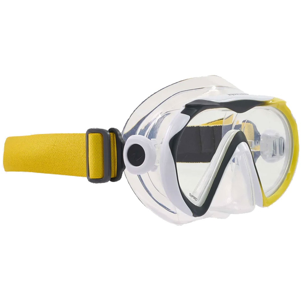 Aqualung Mascara Snorkeling Compass Amarilla