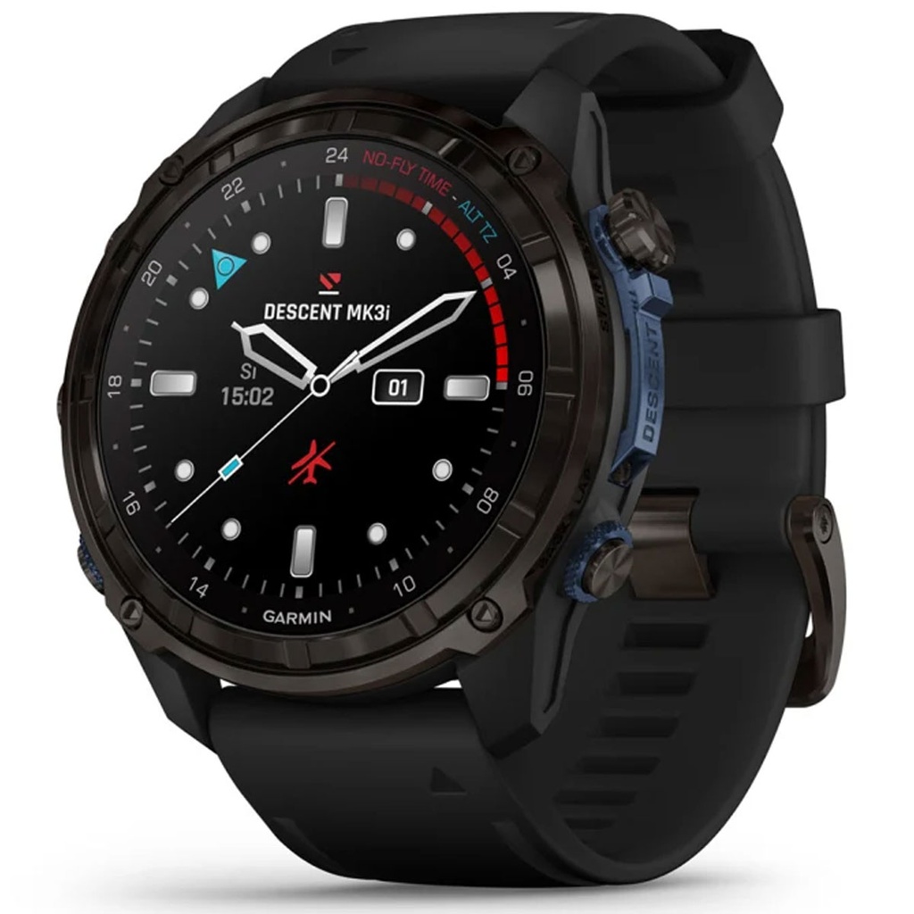 Garmin Descent MK3i Titanio 51mm - Correa Silicona