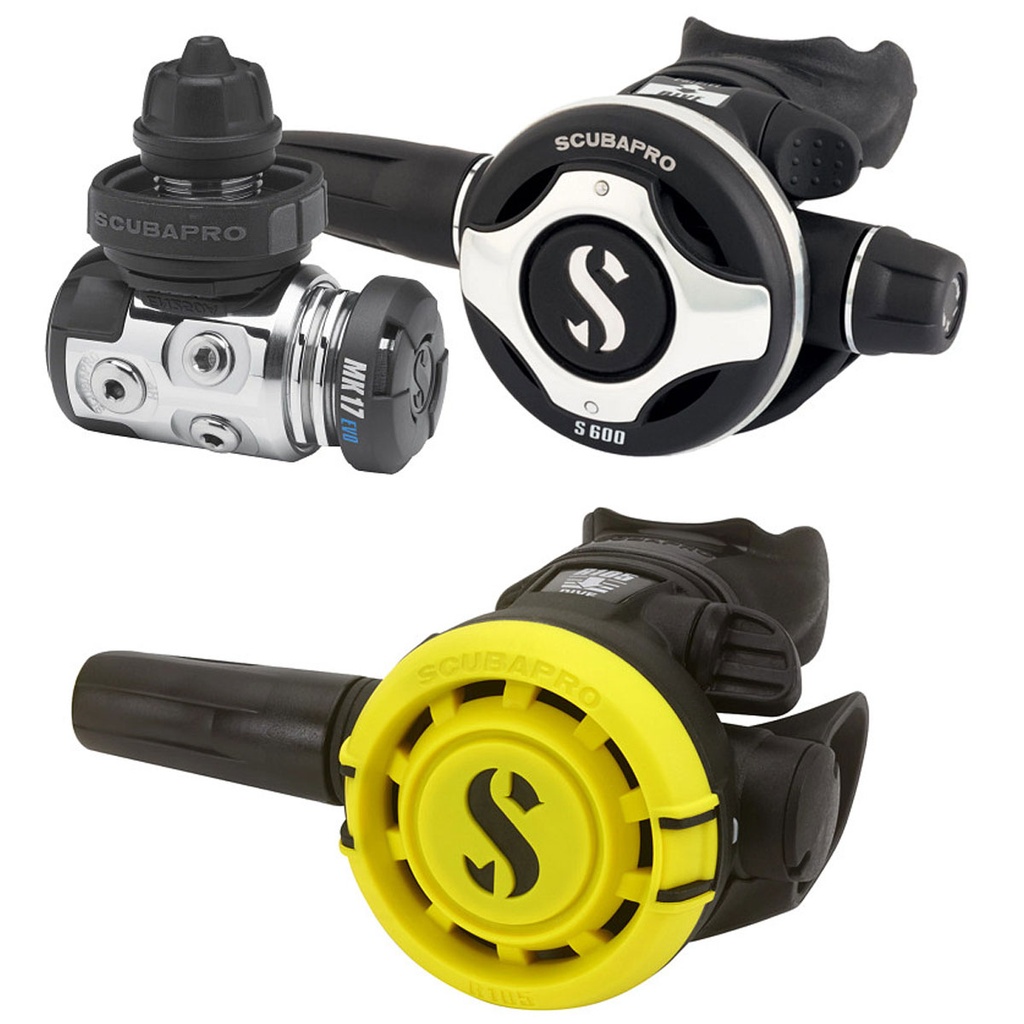 Scubapro Pack MK17 EVO DIN / S600 + Octopus R105 GRATIS