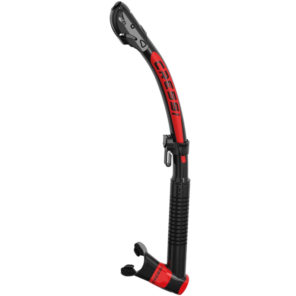 Cressi Tubo Itaca Ultra Dry Rojo