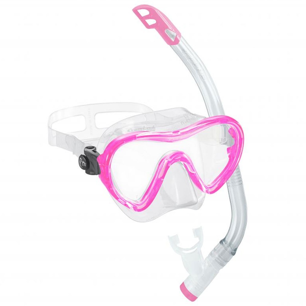 Cressi Set Snorkeling Sky Vip Junior Rosa