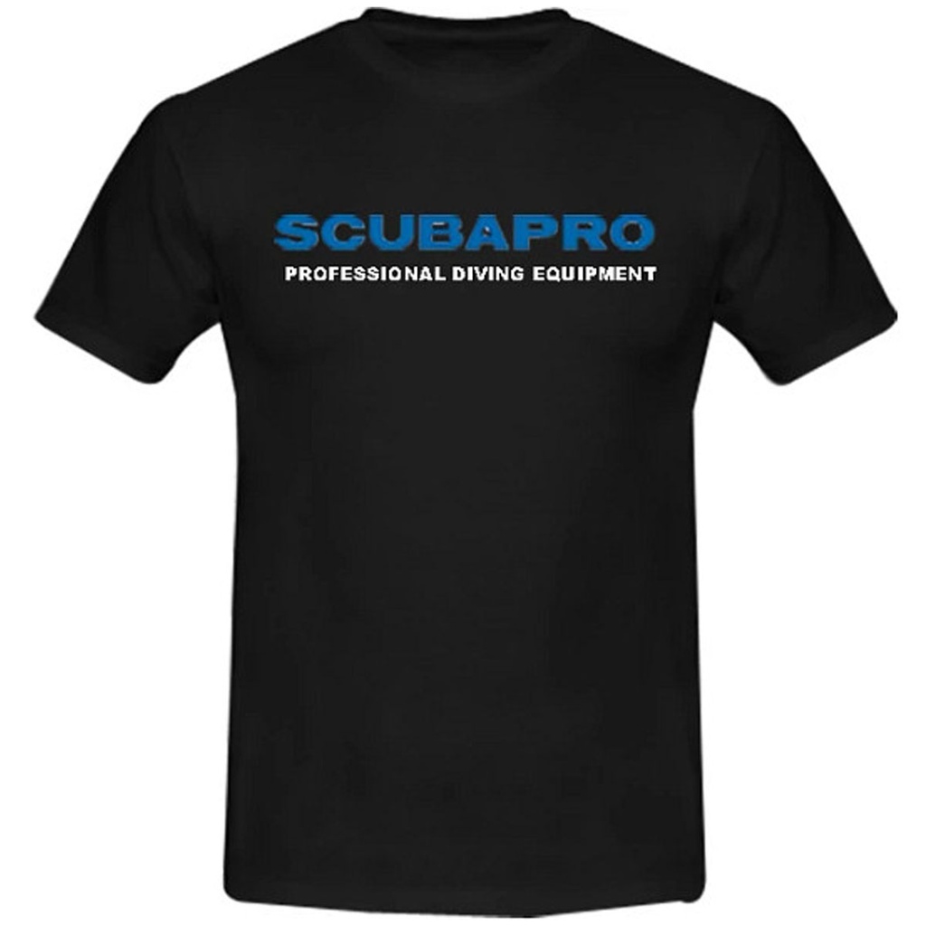 Scubapro Camiseta Negra Unisex