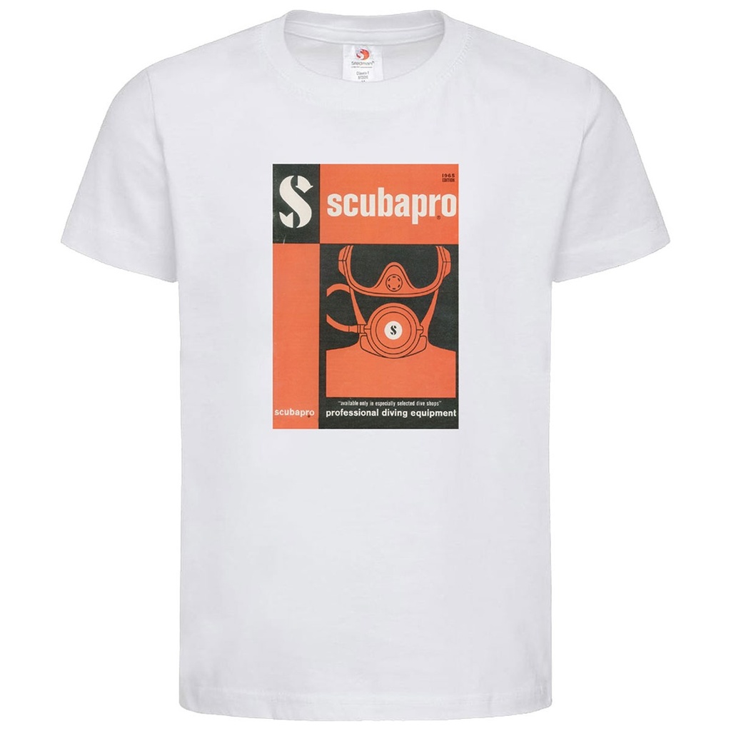 Scubapro Camiseta Retro Hombre