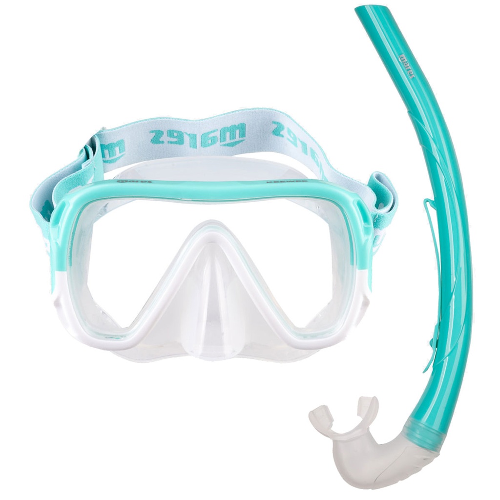 Mares Set Keewee Snorkeling Mint