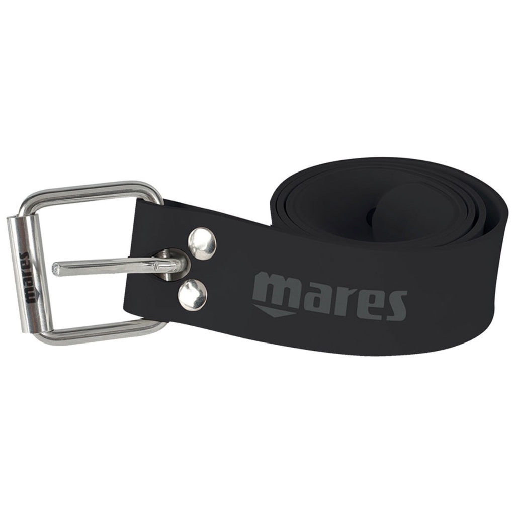 Mares Cinturon Elastico Hebilla Inox Marselles Negro