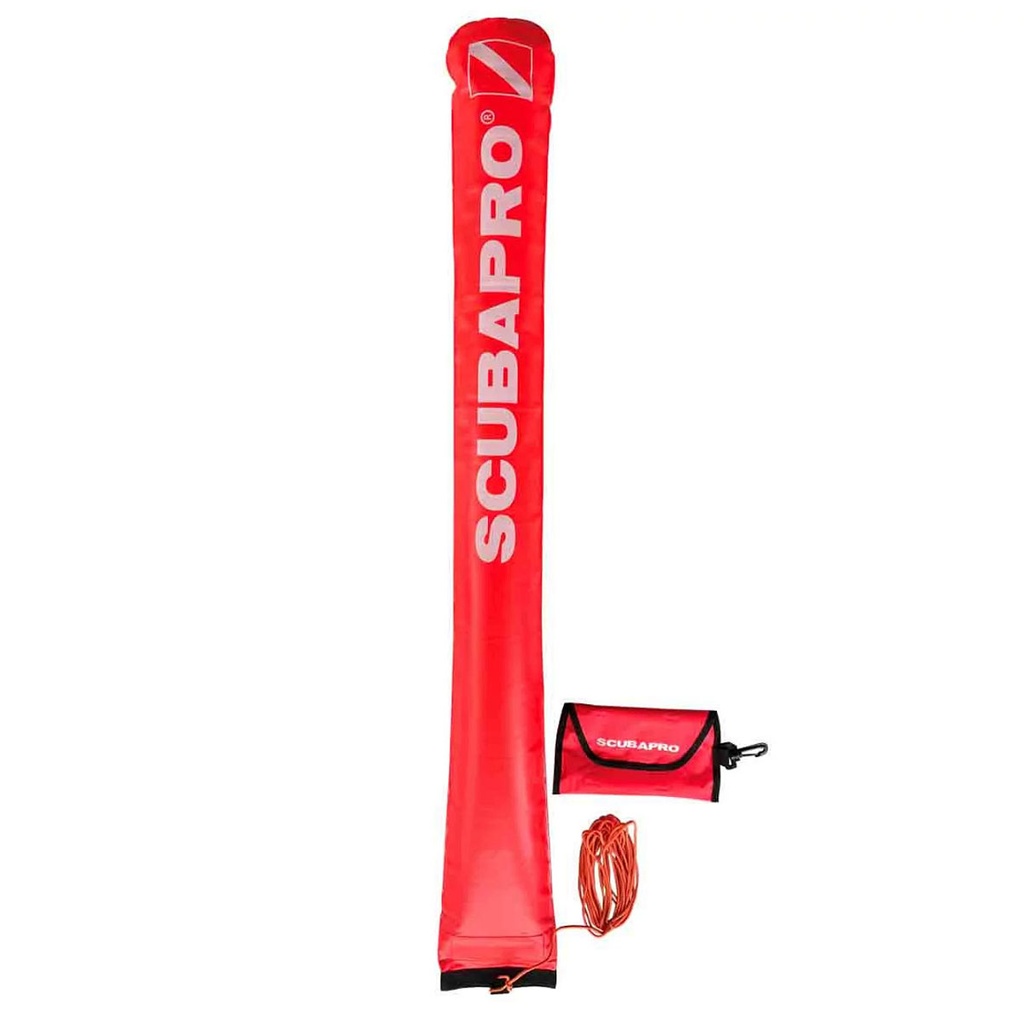 Scubapro Boya Abierta 130cm Naranja