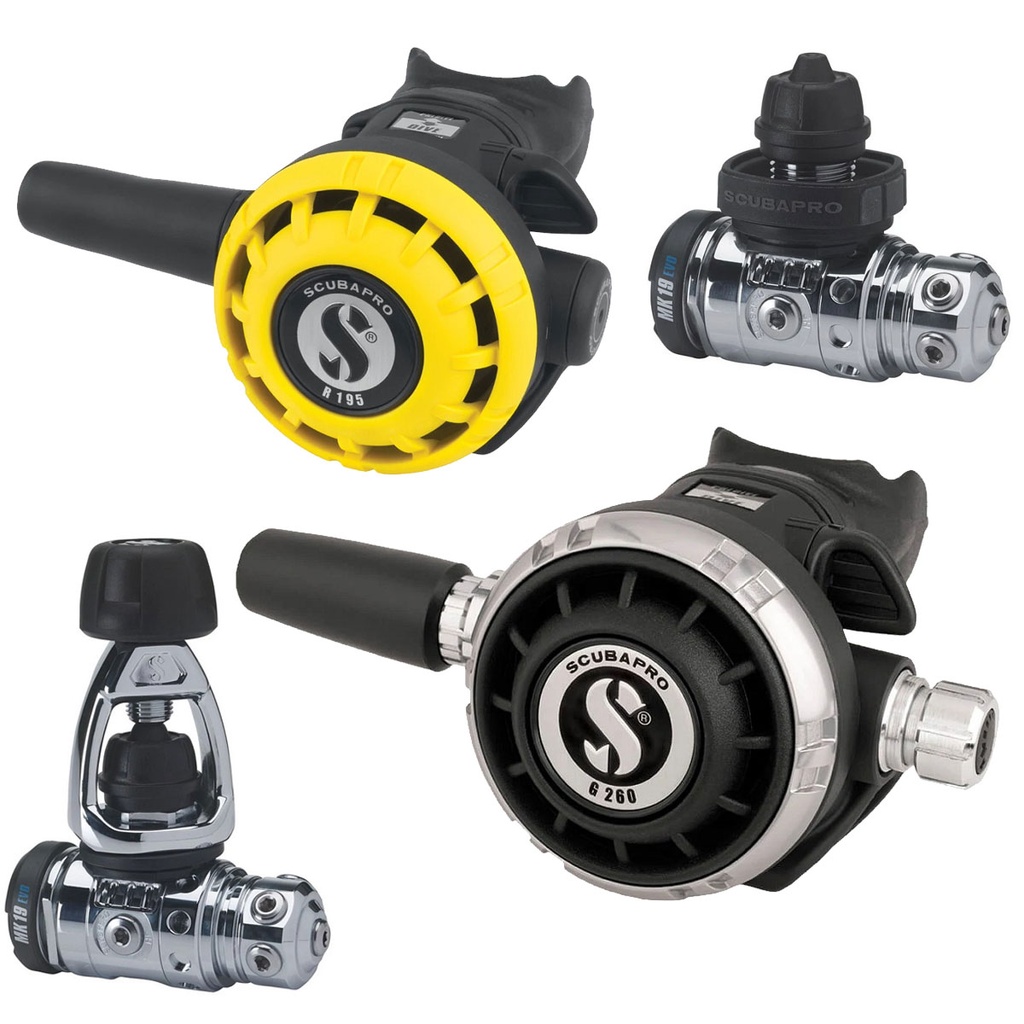 Scubapro Pack MK19 EVO / G260 + Octopus R195 GRATIS