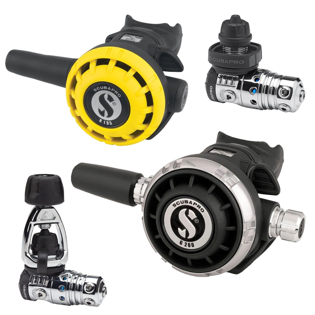 Scubapro Pack MK25 EVO DIN / G260 + Octopus R195 GRATIS