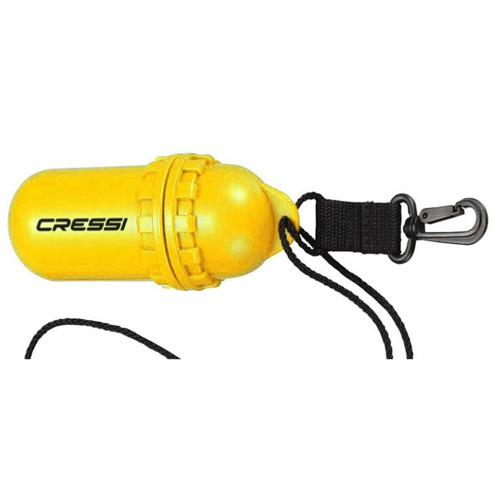 Cressi Huevo Estanco 14x5cm Amarillo