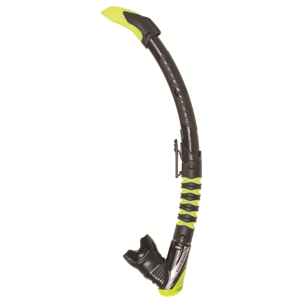 Aqualung Tubo Zephyr Flex Negro / Amarillo