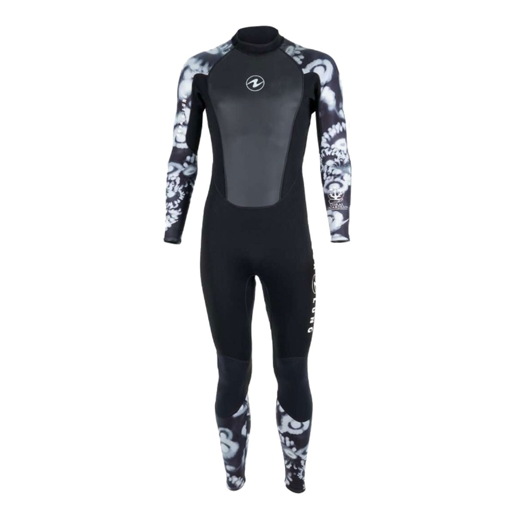 Aqualung Traje Hydroflex 3mm Negro / Blanco Hombre