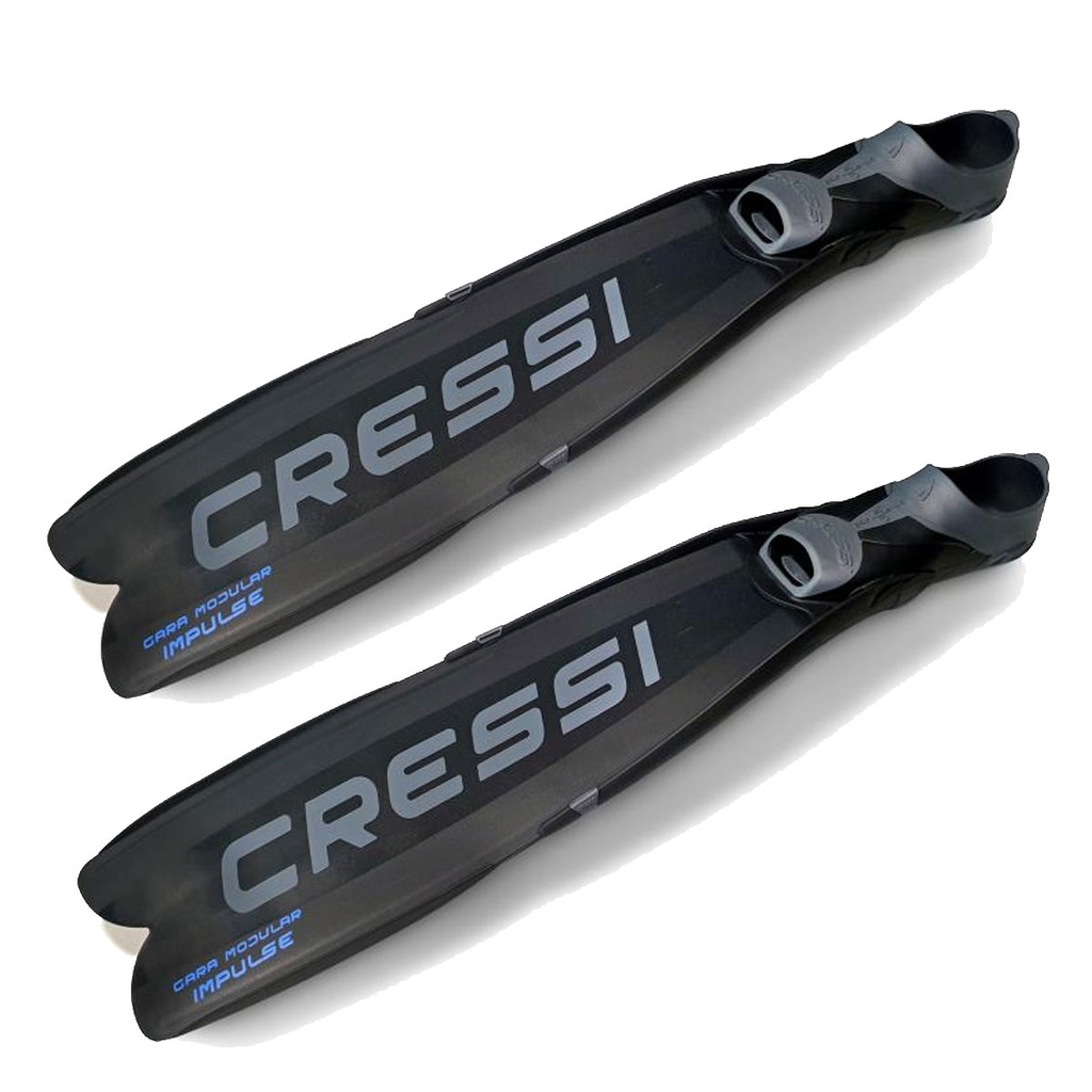 Cressi Aletas Apnea Gara Modular Impulse Negra