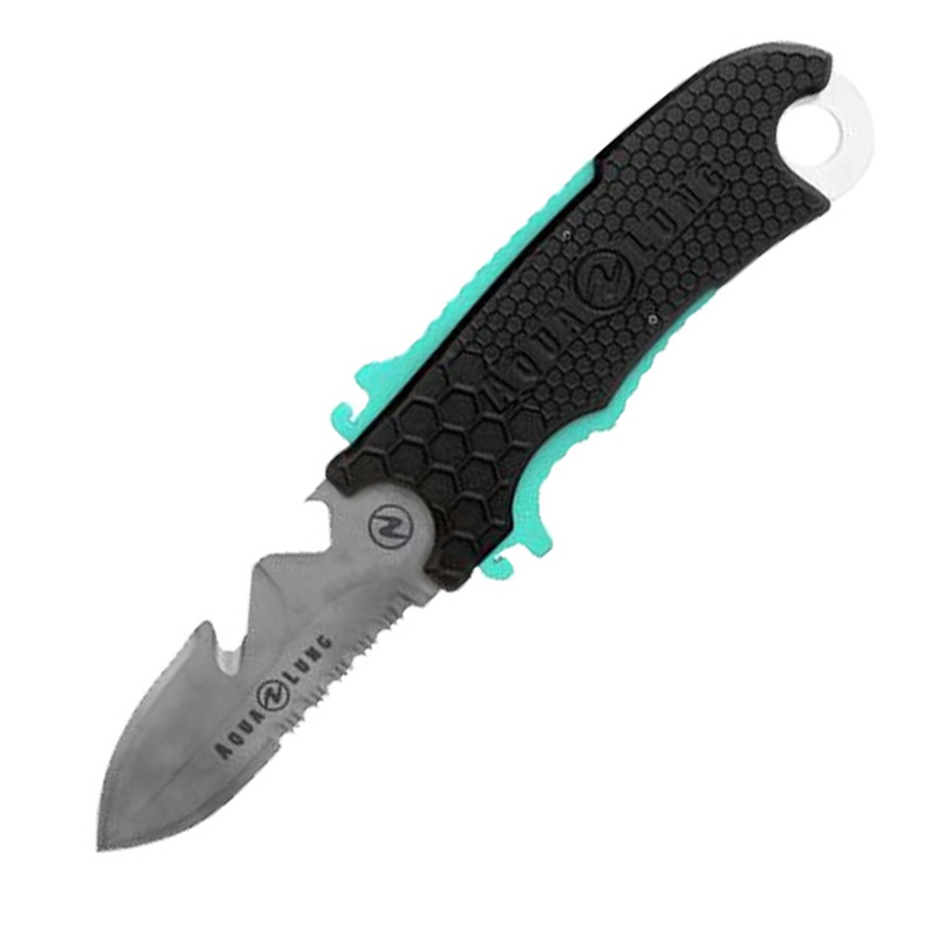 Aqualung Cuchillo Small Squeeze Turquesa