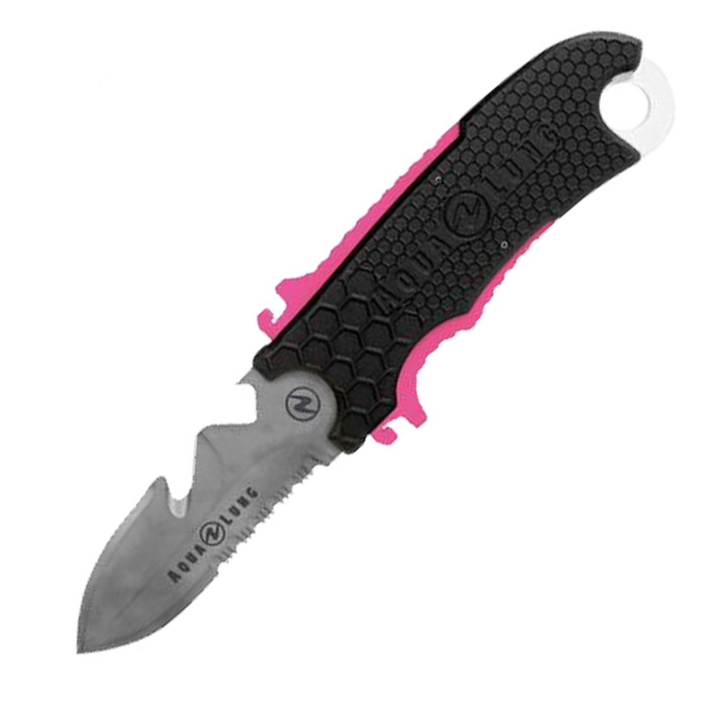 Aqualung Cuchillo Small Squeeze Rosa