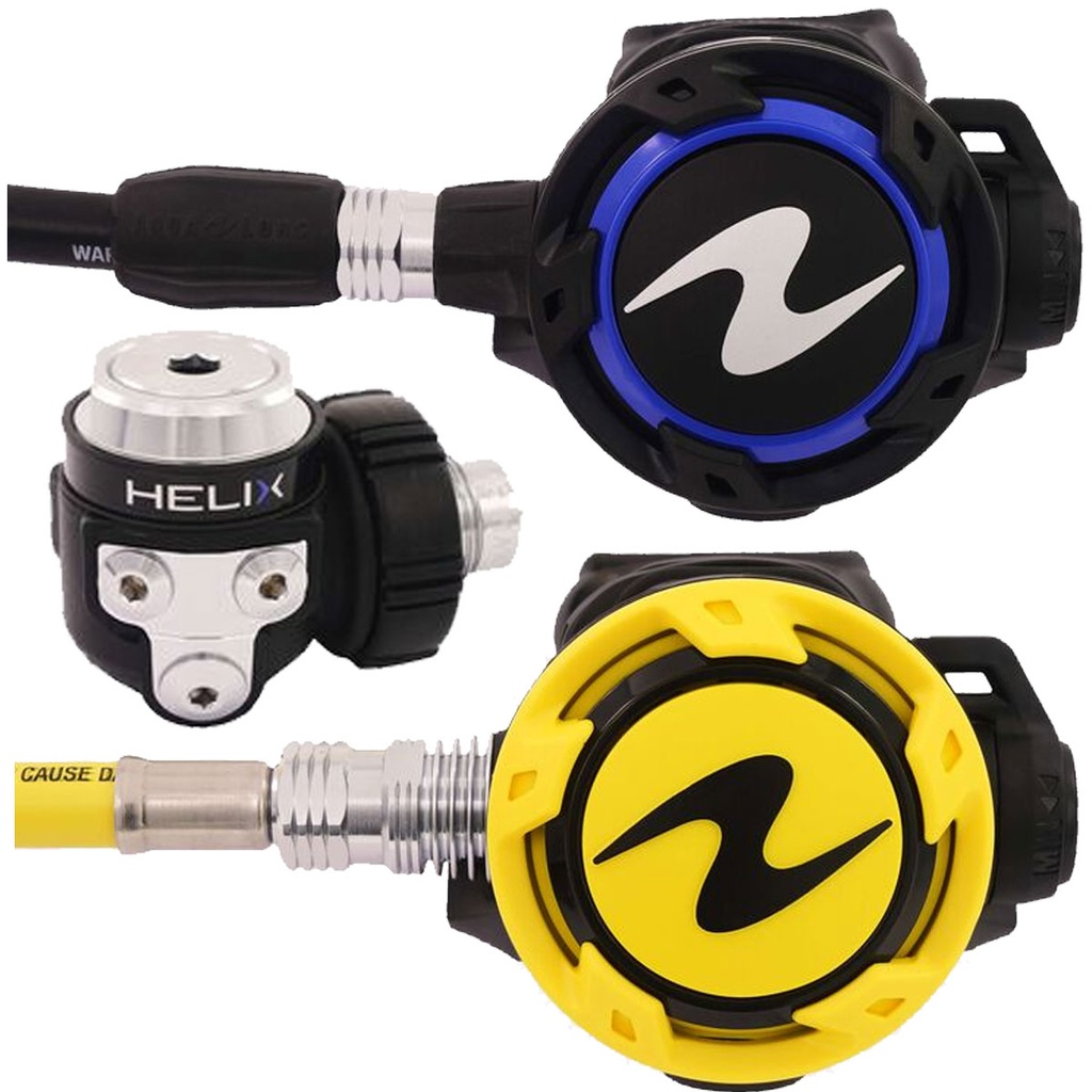 Aqualung Pack Regulador Helix DIN + Octopus