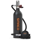 Smaco S400 Plus Mini Botella Buceo 1L Negro