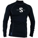 Scubapro T-Flex UPF 80 Camiseta Rash Guard Manga Larga Negro Hombre