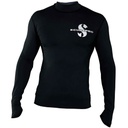 Scubapro Swim UPF 50 Camiseta Rash Guard Manga Larga Negro Hombre