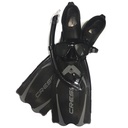 Cressi Pluma Kit Snorkeling Negro