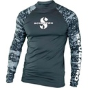 Scubapro Rash Guard Camiseta Manga Larga Graphite Hombre