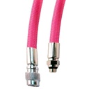 Metalsub Latiguillo LP Flex BCD 64cm Rosa