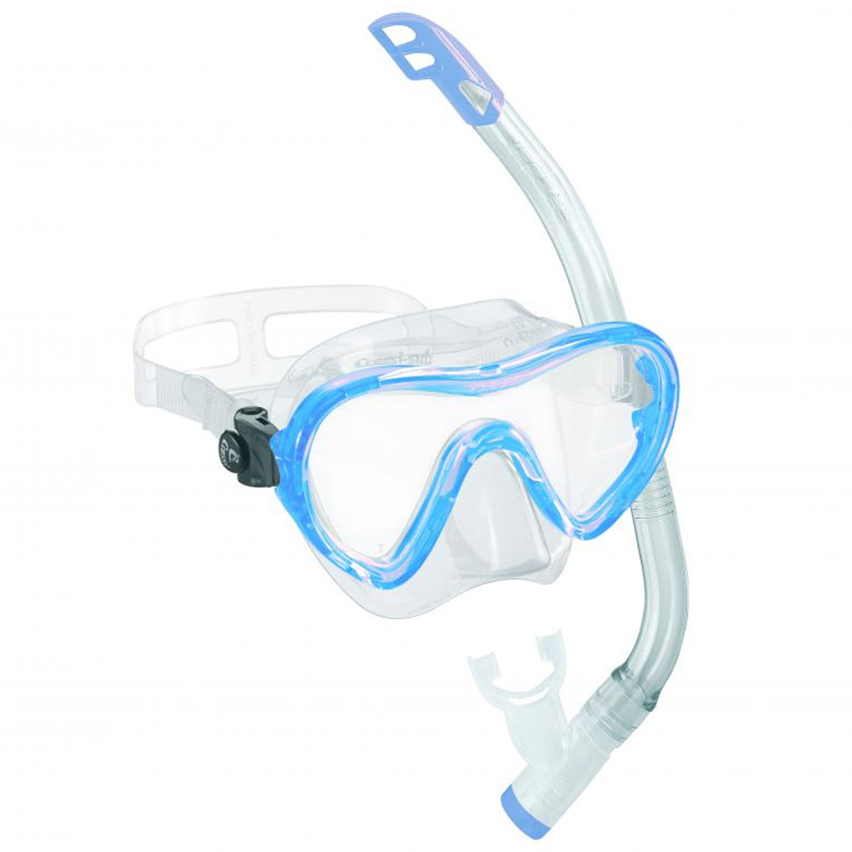 Cressi Set Snorkeling Sky Vip Junior Azul