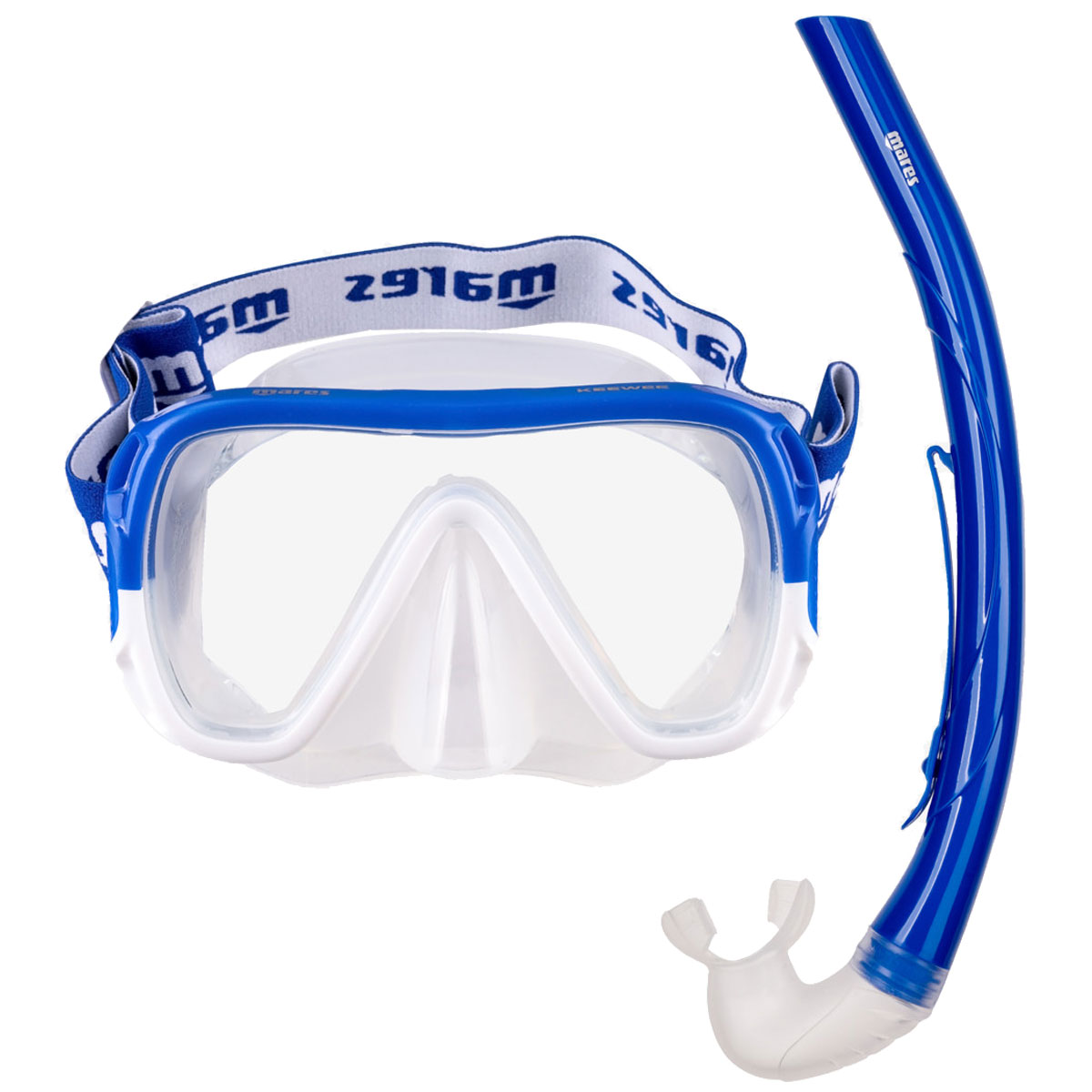 Mares Set Keewee Snorkeling Azul
