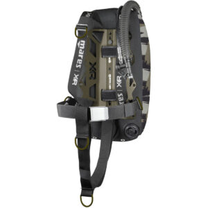 Mares XR Set Tactical Green Single Backmount