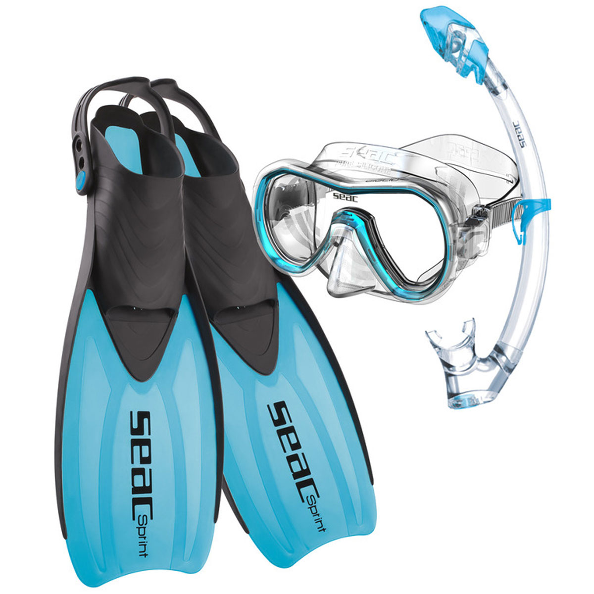 Seac Snorkeling Set Tris Sprint Dry