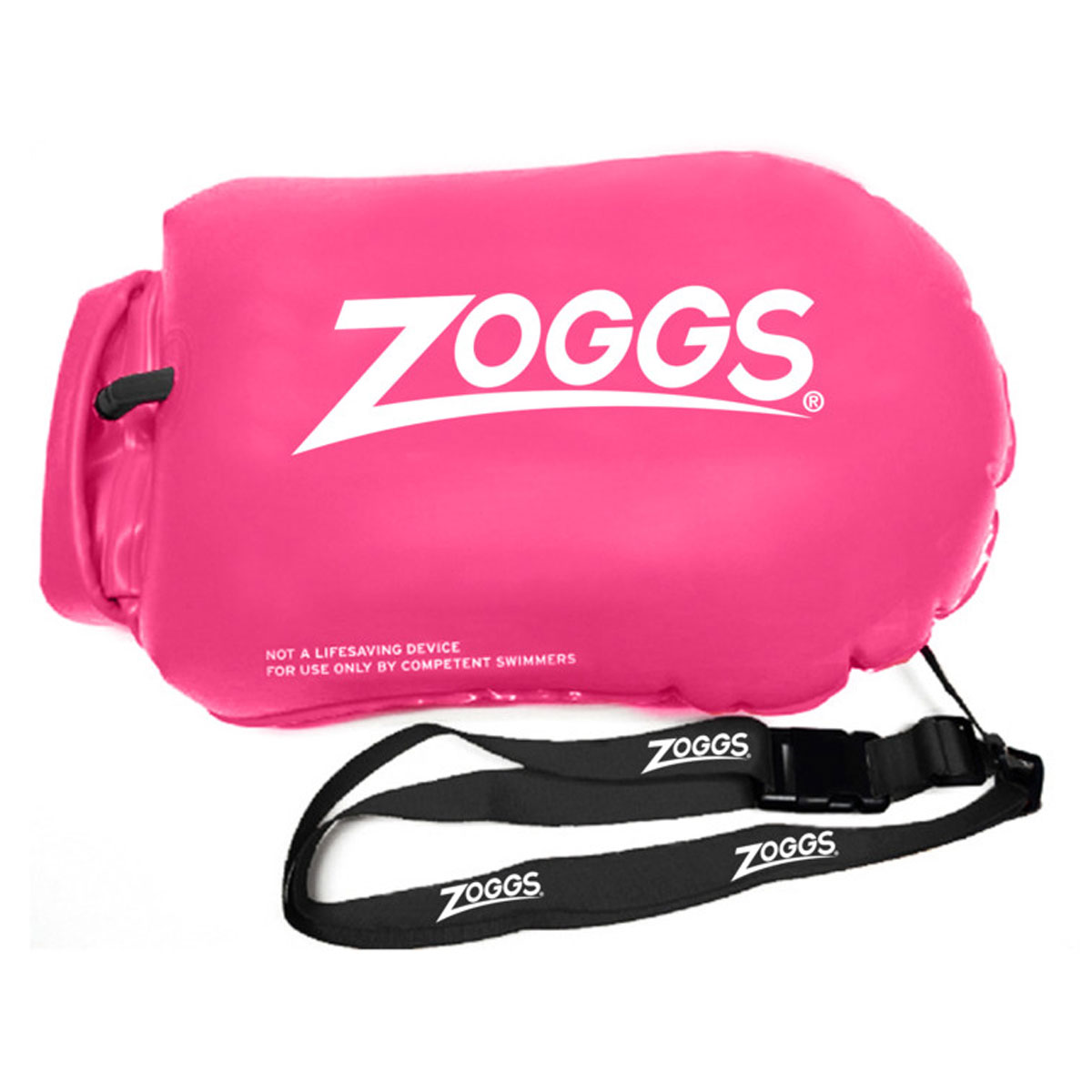 Zoggs Hi-Viz Boya de Seguridad para Natación 12L Rosa